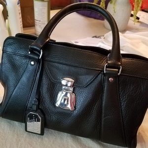 Lauren Ralph Lauren Genuine Leather Satchel